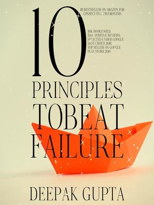 cover image of 10 Principles to Beat Failure